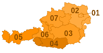 Telephone area codes Austria