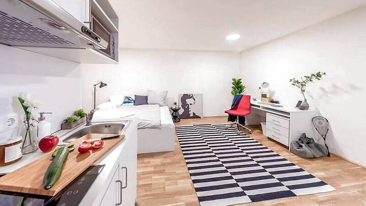 1 Zimmer-Wohnung in Wien - 20. Bezirk - Brigittenau, möbliert