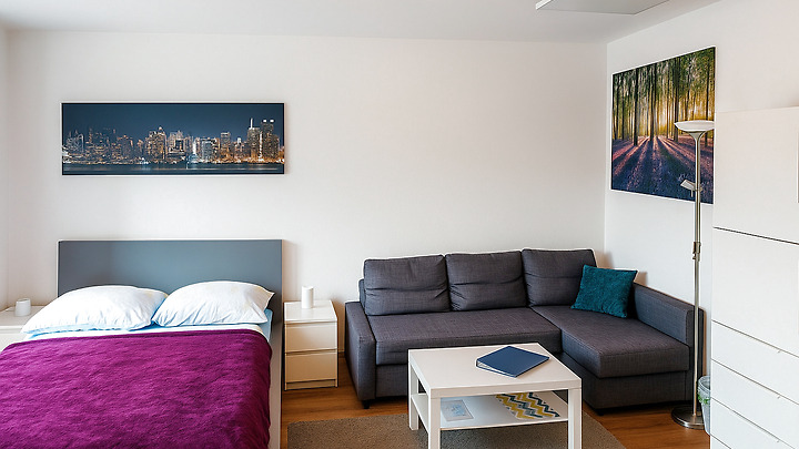 1 Zimmer-Wohnung in Wien - 12. Bezirk - Meidling, möbliert, auf Zeit